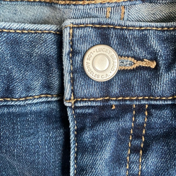 Lucky Brand Mid Rise skinny Hayden Jeans-Size 10 - Picture 4 of 7